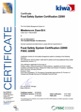 Miedema-AGF HACCP certificaat 2020